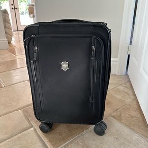 Black Victorinox Carry on Suitcase Luggage